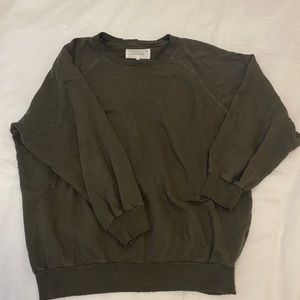 The Great dark green sweatshirt